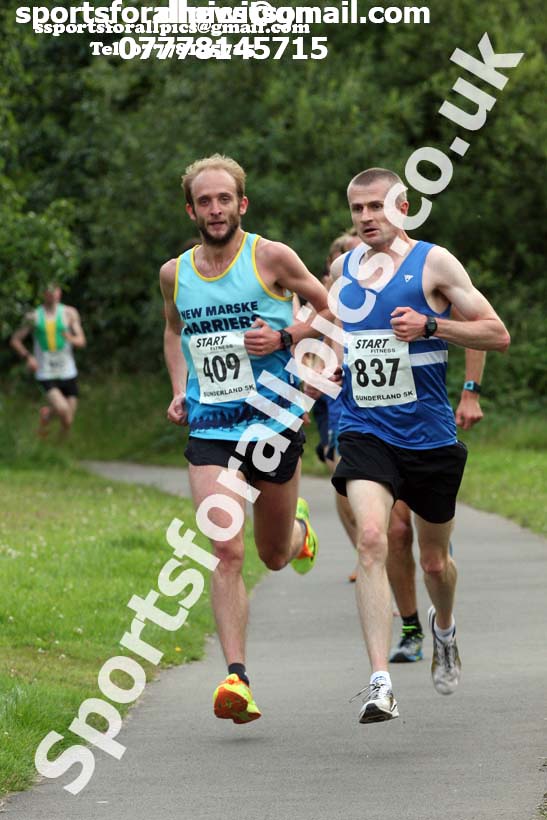 Mens Sunderland 5k Road Race (Northern and North Eastern Champs). Photo: David T. Hewitson/Sports for All Pics